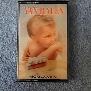 VAN HALEN 1984 Cassette Tape VINTAGE Rare with David Lee Roth EUC